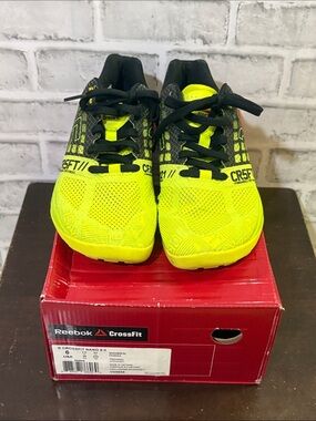 Reebok CrossFit Nano 6.0 Neon Yellow & Black Women's Training Shoes